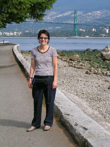 Lions Gate Bridge. Vancouver's Mermaid