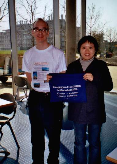 WBL and Nanlin and eurogp2005 conference bag