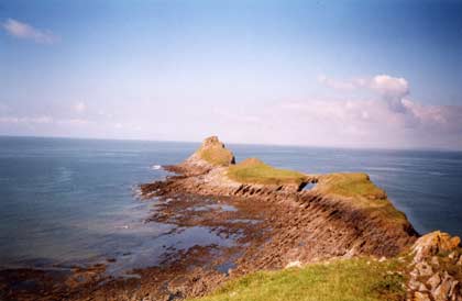Devil's Bridge from a distance